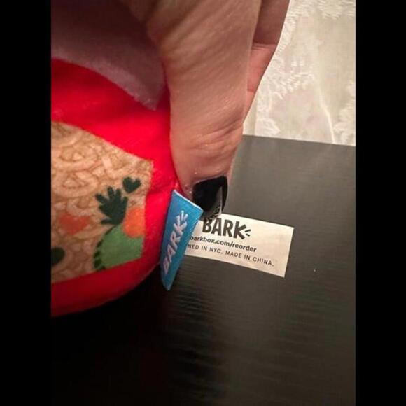 Bark Box Ramen Noodle Bowl Plush Dog Toy - "Pho-Nomenal" Fun - Picture 2 of 3